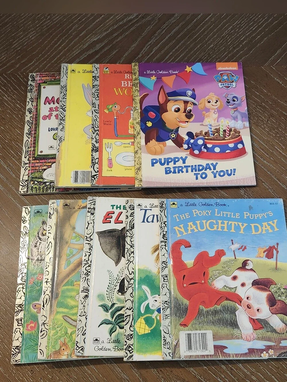 Lot Of 8 Little Golden Books - Various Stories